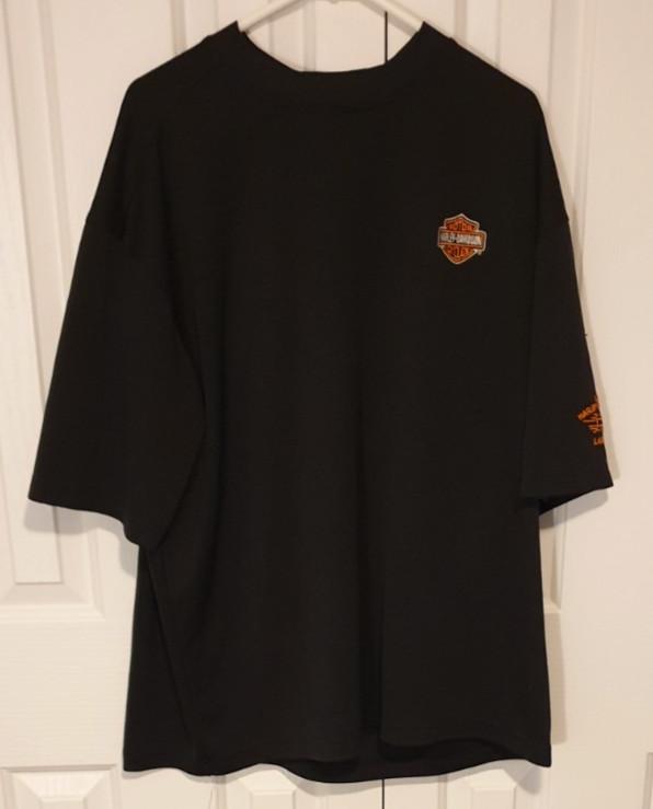 LAREDO HARLEYDAVIDSO wbr N Texas Vintage VF Imagewear Inc. TShirt Black Size 2XL. Unisex T-Shirt S