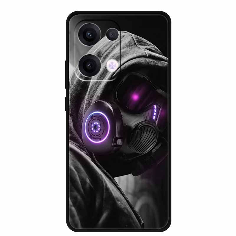 TPU Case For OPPO Reno 13 5G Phone Case Coque Shocproof Black Silicone Soft Back Cover For OPPO Reno 13 Reno13 Pro Case Funda