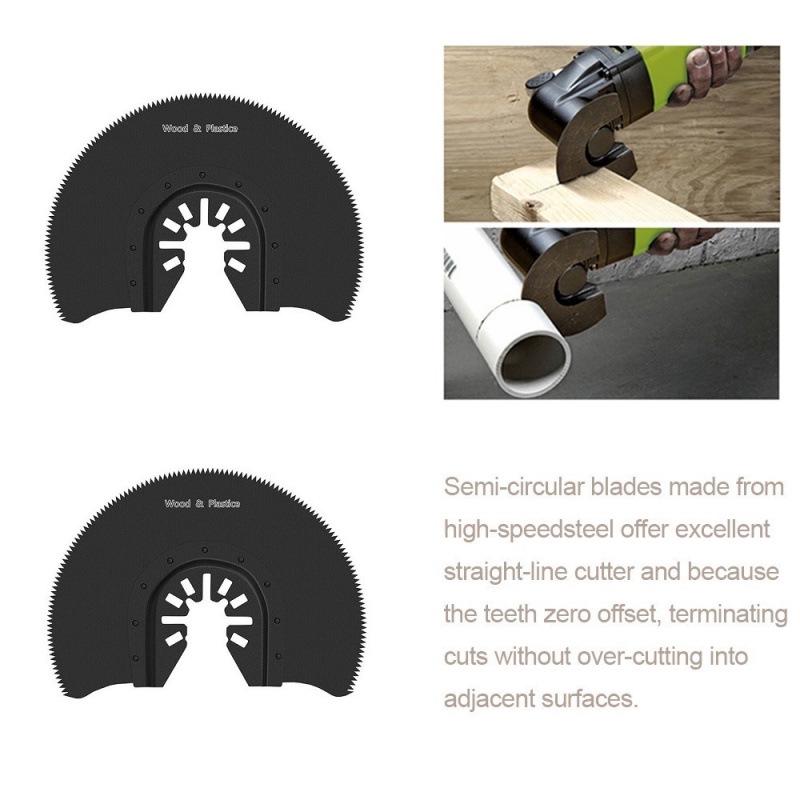 20-Piece Multi-Function Woodworking Saw Blade Set: Half-Round, High-Carbon, High-Speed Steel Blades