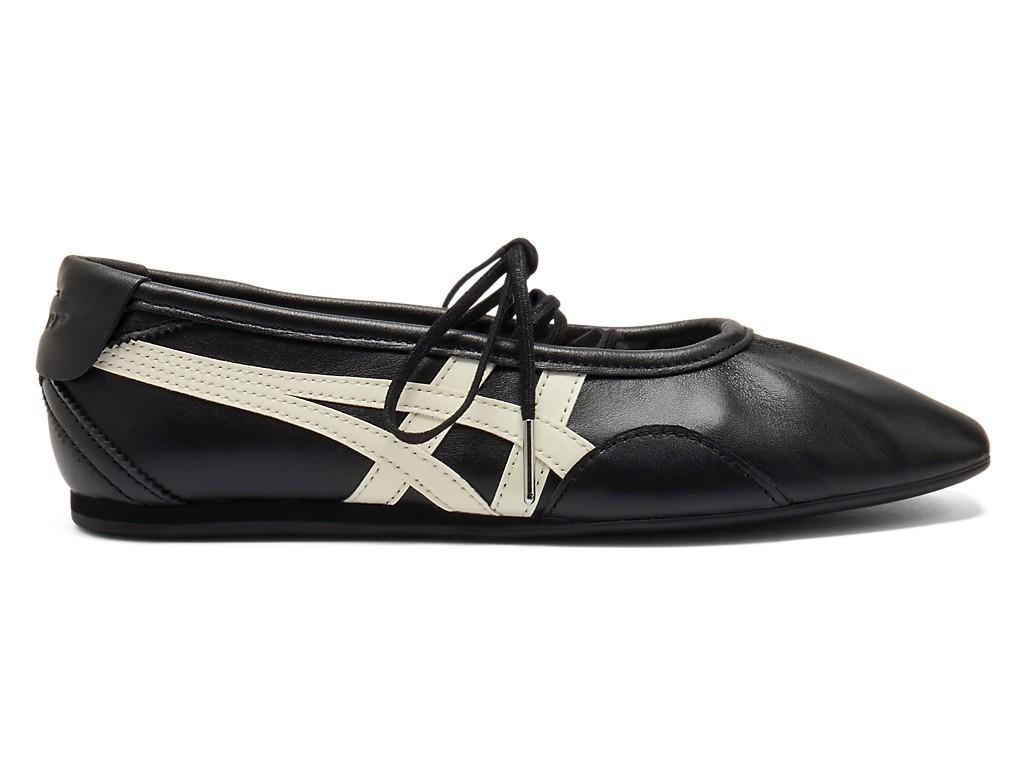 1182A704-001 1182A704-001 Onitsuka Tiger Women's Gymnarina Black/Cream (Women's)