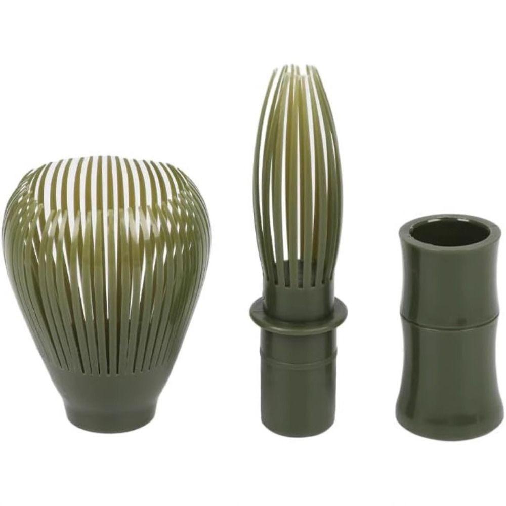 Resin Matcha Whisk Reusable Green Tea Powder Whisk Tranditional Resin Whisk  Tea Set Accessories