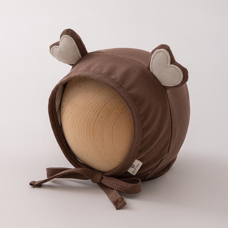 Infant and Toddler Hat Spring and Autumn Thin Cute Kiln Door Court Hat Men and Women Baby Little Month Old Newborn Baotou Hat