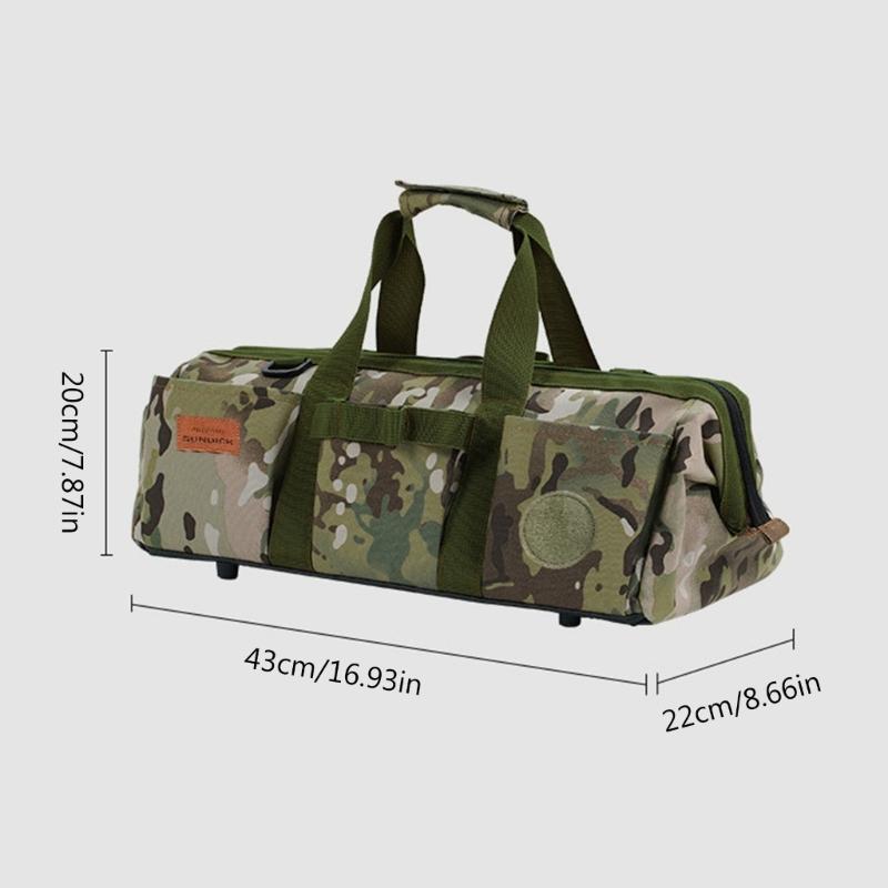Waterproof Anti-Fall Tools Tote Storage Bag Multi-Pocket Outdoor Multi-Function Tools Bag Organizers Heavy Duty Tool Bag