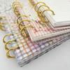 Acrylic A6 Notebook Cover Transparent/Water Ripple DIY Photo Album Notebook Loose Leaf Binder Cover Hard Binder Notebook Shell