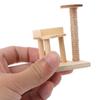 1:12 Dollhouse Miniature Wooden Cat Climbing Frame Model Decoration Accessories