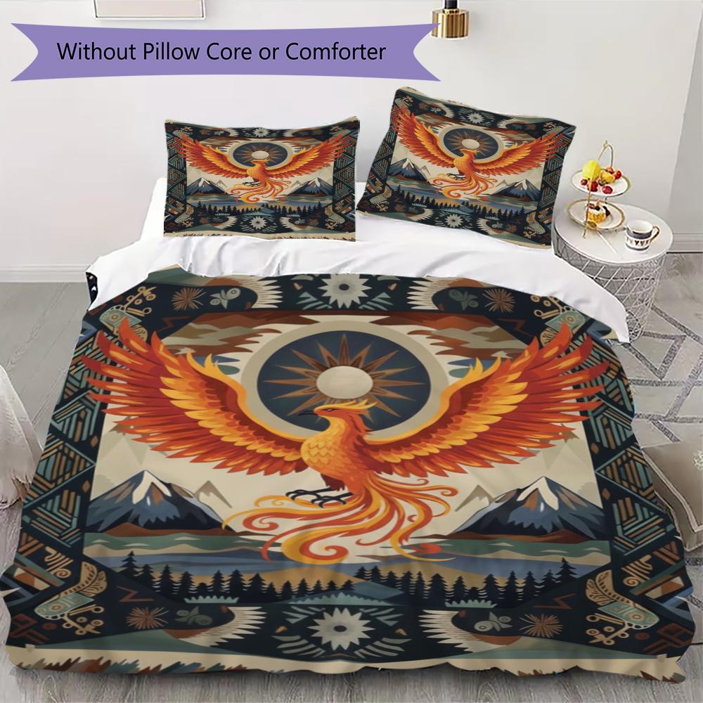 Tribalism Animal Pattern Bedding uilt Set uilt Cover Pillowcase Home Decoration Birthday Gift (1 * duvet cover + 2 * pillowcase  without core)74