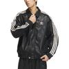 adidas Originals X FEIFEI RUAN Leather Jacket Unisex Black IX4244