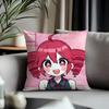 Viral TTeto Tetoed Cushion Cover Antidustmite Pillowcase Invisible Zipper Silky Short Plush Sofa Cushion Cover