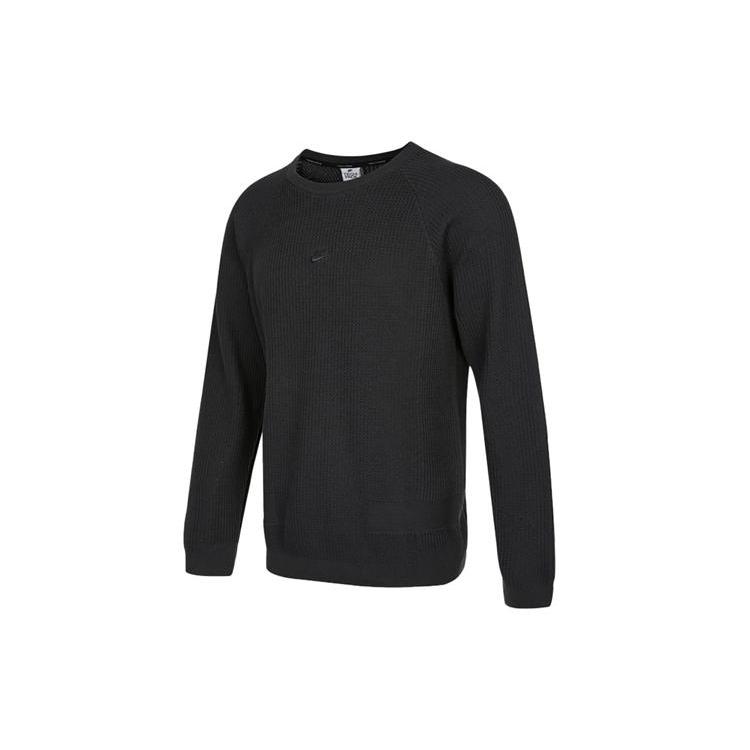 Nike Sweaters Men's Black Crew Neck Moderate Base Layer DN3618-060