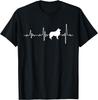 Rough Collie Love Heartbeats Rough Collie Lover Gifts T-Shirt
