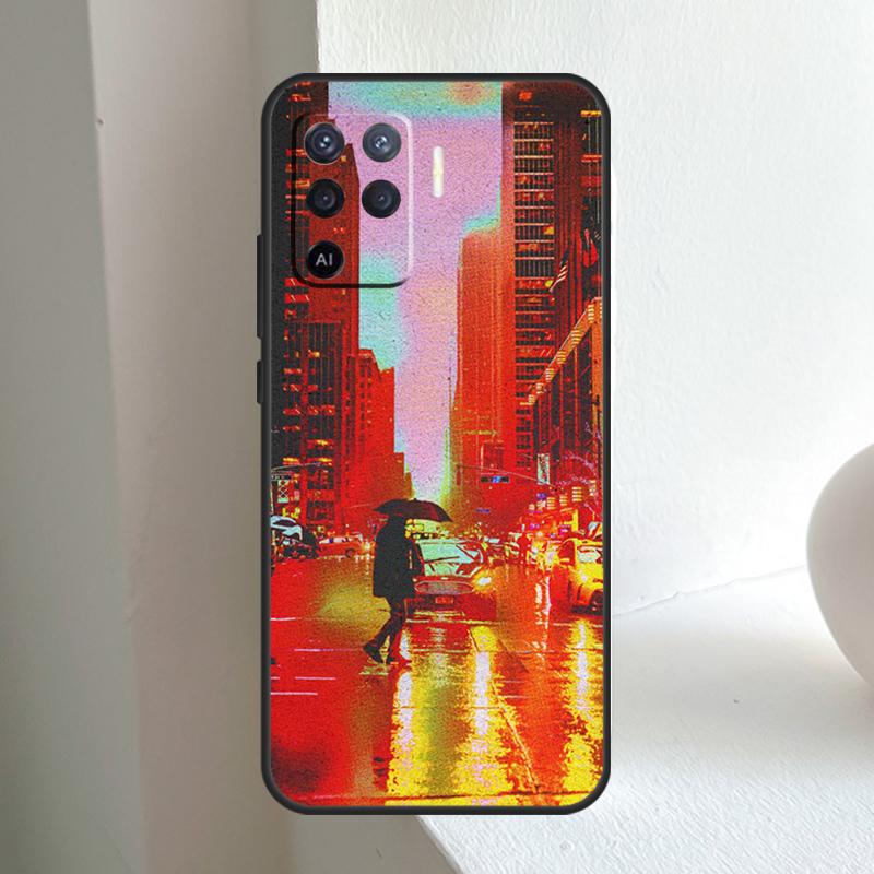 

New York City For OPPO A78 A98 A18 A38 A58 A5 A6 Pro A15 A17 A57 A16 A76 A96 A54 A74 A94 A40 A60 A80 Case OPPO A78 4G