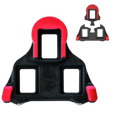 FTB 2 Piece Cleat 0 Degree Float Red Compatible SPD-SL VP-BLK-SL