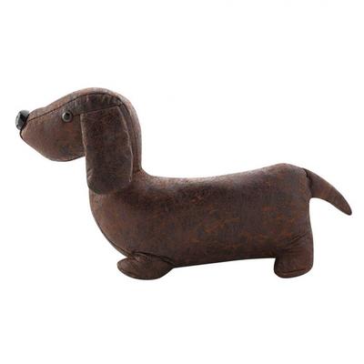 Hestia Brown Dog Doorstop