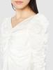 Snidel Gathered Detail Blouse SWFB231228 White F Women's