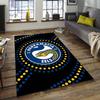 1 Stück Fußballteam-Design Teppich - Rutschfest, Weich & Gemütlich Fußmatte für Wohnzimmer, Schlafzimmer, Büro - Dekoteppich für Innen/Außen
