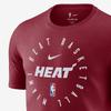 Nike Miami Heat FW24 Fashion Moisture-Wicking Short Sleeve T-Shirt Men Tops Resilient-Red HF1426-608