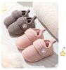 Warm Winter Cotton Slippers for Toddlers - Heel-Covered Snow Boots for Boys and Girls