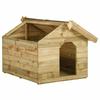 VidaXL Niche de Jardin Toit Ouvrant Poulailler Chenil Bois de Pin Imprégné 45151