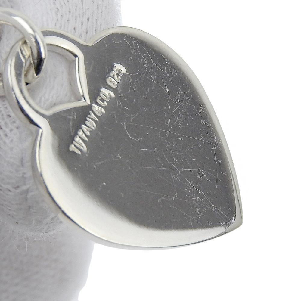 TIFFANY&Co. Return to TIFFANY & Co. Bracelet Heart tag Silver925 heart 34.1g Women Used