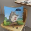 T-Totoros Art Cartoon Lucky Dragon pillow cover sofa cushion cover home room decoration children gift