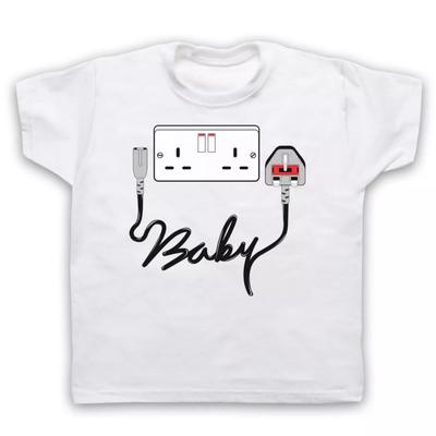 PLUG IN BABY UNOFFICIAL ROCK BAND INDIE HIT ANTHEM KIDS CHILDS T-shirt
