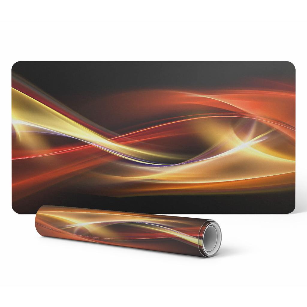 Anti-slip Gaming Mouse Pad Abstract Waves 120X60 Cm