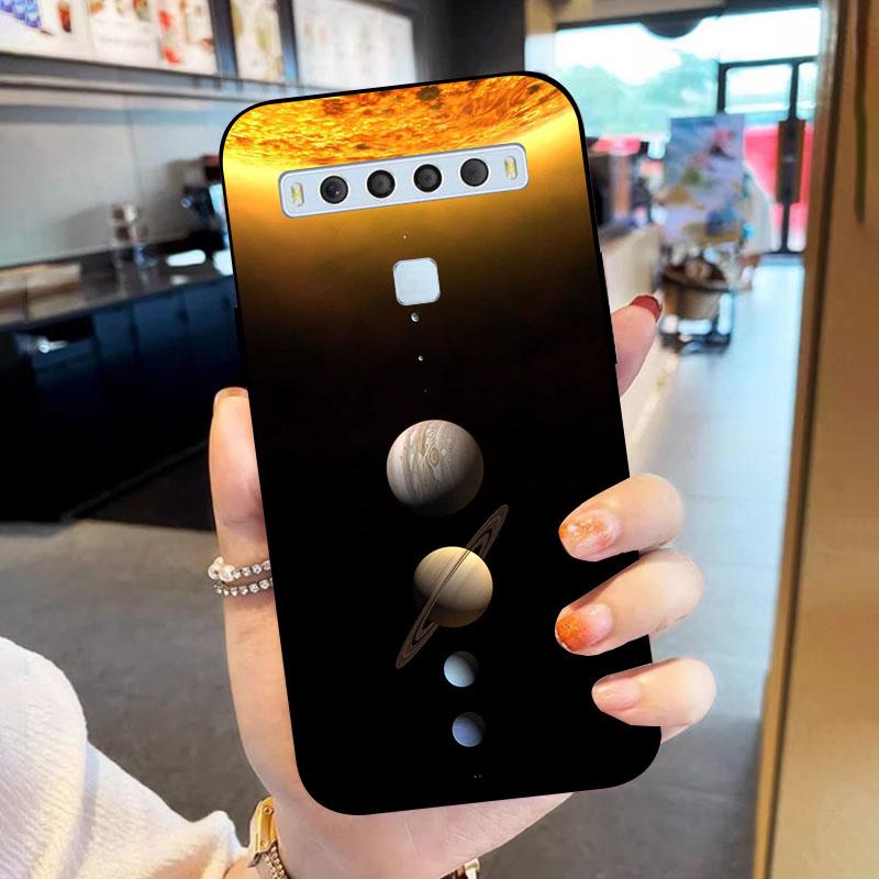 For TCL 10L Case T770H T770B Back Cover For TCL 10 Lite Case Coque Shockproof Soft TPU Silicone Phone Case 10 L 10Lite Fundas