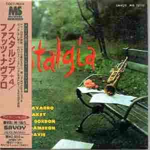 

CD FATS NAVARRO, NELSON BOYD, TAD DAME - nostalgia COCY78274 Japan Music Others Used