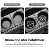 SUD2   2pc Car Cup Holder Coaster Non Slip Pad Mat Interior Decor Accessorie For Mercedes Benz AMG GLC GLE GLB GLS W204 W205 W203 W211