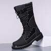 Luxury Men Boots High Quality Casual Leather Boot Fashion Long Tube Knight Boot Classic Western Cowboy Boots Men Motorcycle Boot