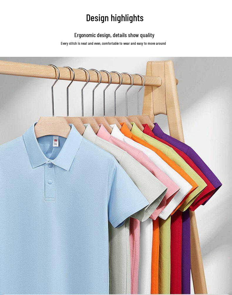 Summer Cotton Family Matching T-shirts Corporate Workwear Short Sleeve Custom Cultural Shirts Class Uniforms