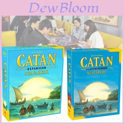 Engaging English Edition Catan Island Board Game 5th Edition 5-6 Player Expansion Party Cards