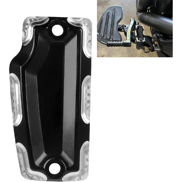 Master Cylinder Covers Front Replacement for Indian Scout/Scout Sixty Bobber 2016-2023 CNC Aluminum Brake Fluid Reservoir Cap Cover Accessories Parts
