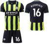 Maglia da trasferta Man City 2024-25 #9 Haaland #17 De Bruyne Maglie da calcio