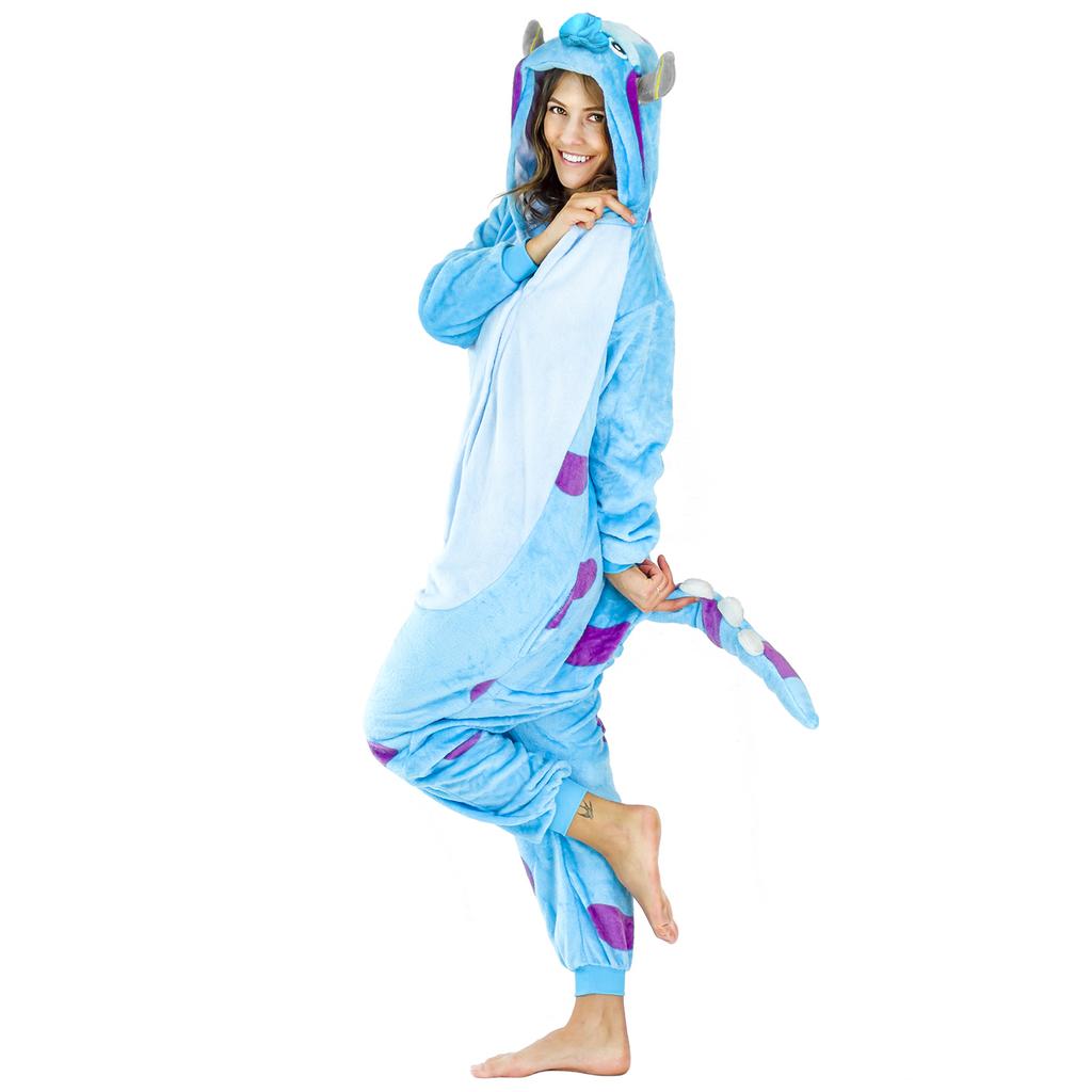 Sulley Příšerky s.r.o.. Kigurumi overalový kostým - M