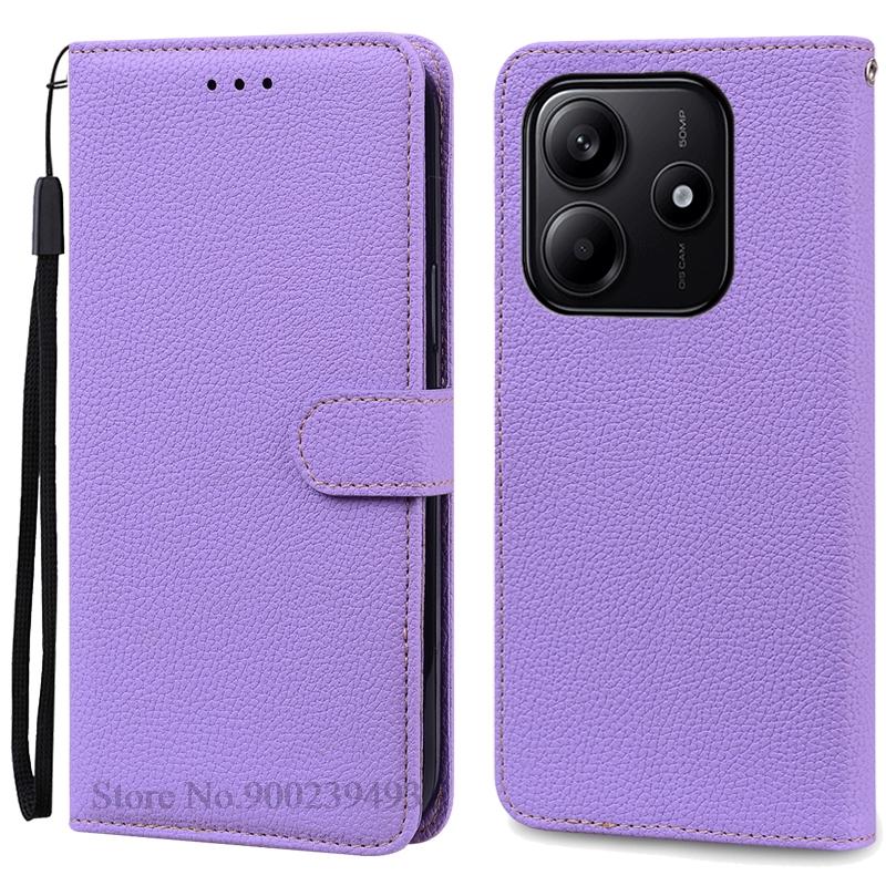 For Redmi Note 14 Case Wallet Flip Leather Cover For Xiaomi Redmi Note 14 4G Case Book Cover For Redmi Note 14 5G Case