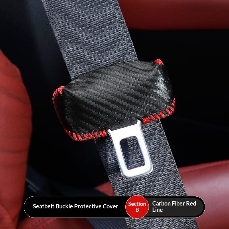 Universal Car Seat Belt Buckle Protector, Safety Belt Extender Insert Lock Cover Anti-Collision Seat Belt Buckle Sleeve