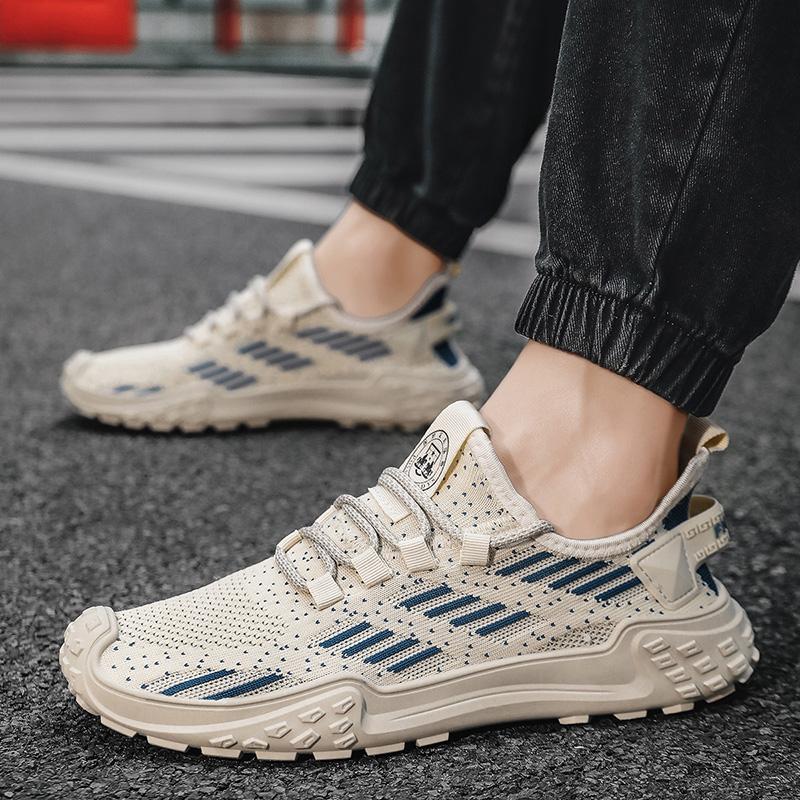 Men's Summer Breathable Sneakers Designer Men's Outdoor Mesh Comfortable Running Shoes Fashion Casual Lightweight Tennis Shoes