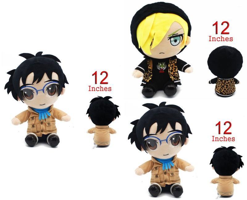 Yuri On Ice Katsuki Yuri Victor Nikiforov Victor Nikiforov Plush Toy With Soft Fabric For Anime Fans Collectible Decor