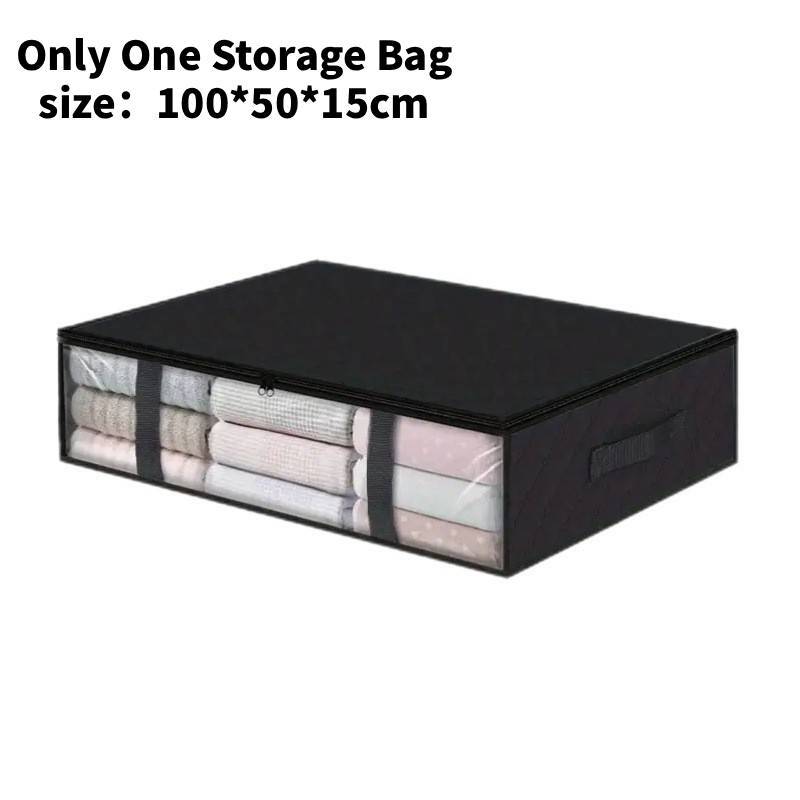 Modern Foldable Nonwoven Fabric Storage Bag For Bedroom Closet Organization