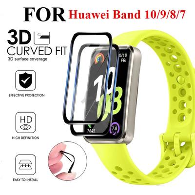 3Pcs Screen Protector Film For Huawei Band 10 Soft TPU Protective Film For Huawei Band 6 7 8 9 10 Film Accessories