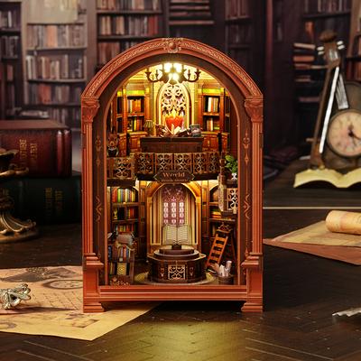 DIY Wooden Doll House Kits 3D Puzzle Assembly Building Model DIY Handmade Toy Set  With LED Lights Dollhouse For Christmas Gifts