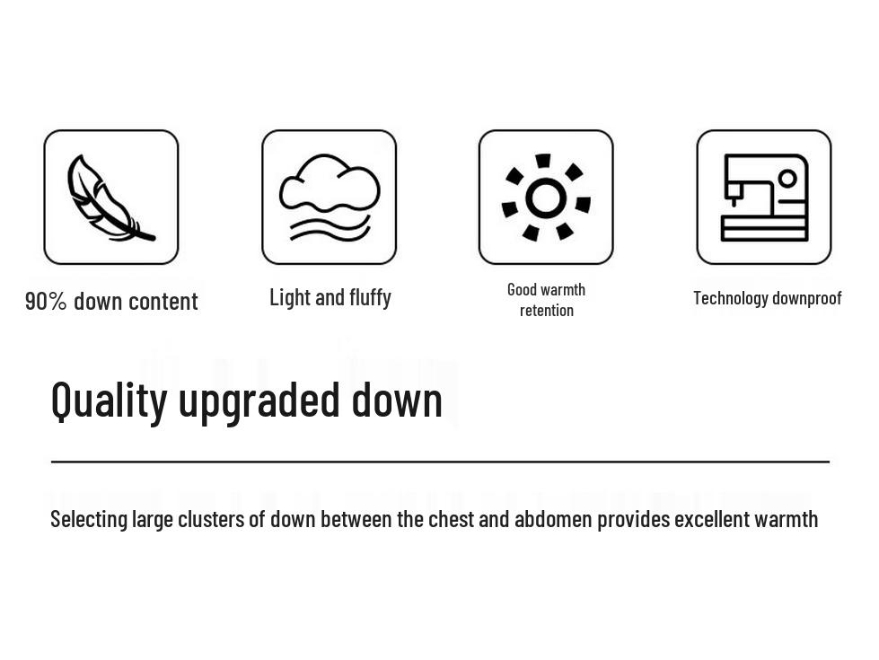 Shanshan Men's 90% Duck Down Vest