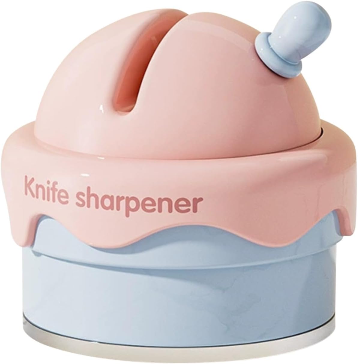 

Точилка с присоской, новый бытовой кухонный креативный многофункциональный режущий инструмент, заточка ножниц, кухонный инструмент, точильный камень, средство для удаления шерсти домашних животных One Size розовый