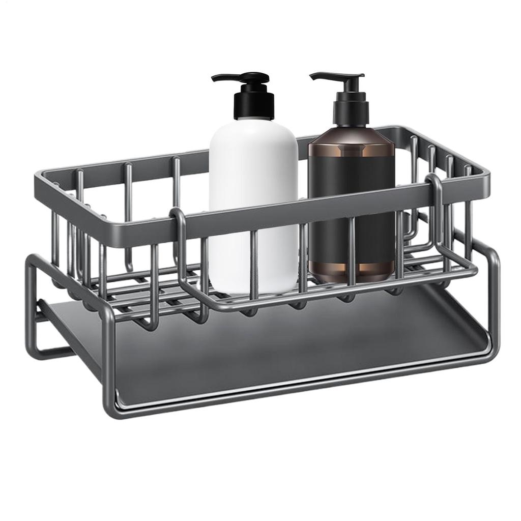 Kitchen Sponge Holder Plastic Sink Drain Rack Quick Drainage Waterproof Rack Gadgets Organizer Bathroom Storage Accessories