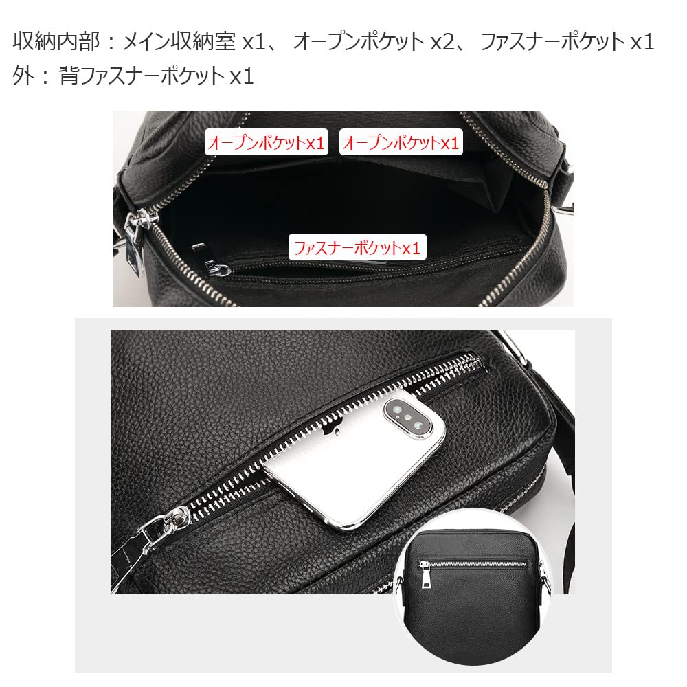 Whatna Přírodní hovězí kůže Ramenní Messenger Tlustá Pravá Vertikální Malá Firma Vhodná pro iPad Dojíždění Jednoduchá a Crossbody Taška pro a 66281