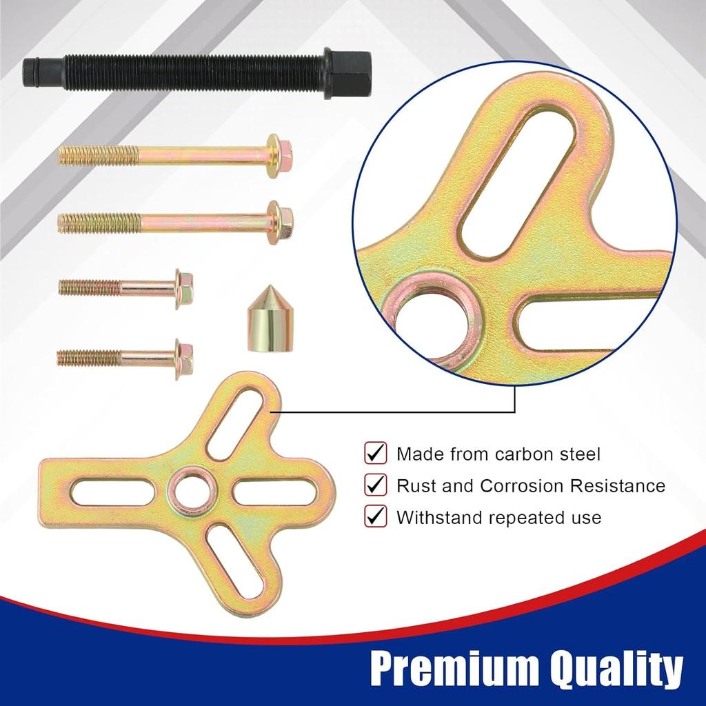 Steering Wheel Puller Kit, 13pcs Steering Wheel Puller, Balance Puller Yoke
