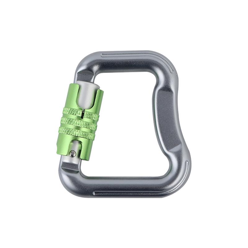 Square Parachute Buckle: Automatic Carabiner for Climbing, Rappelling, and High-Altitude Safety