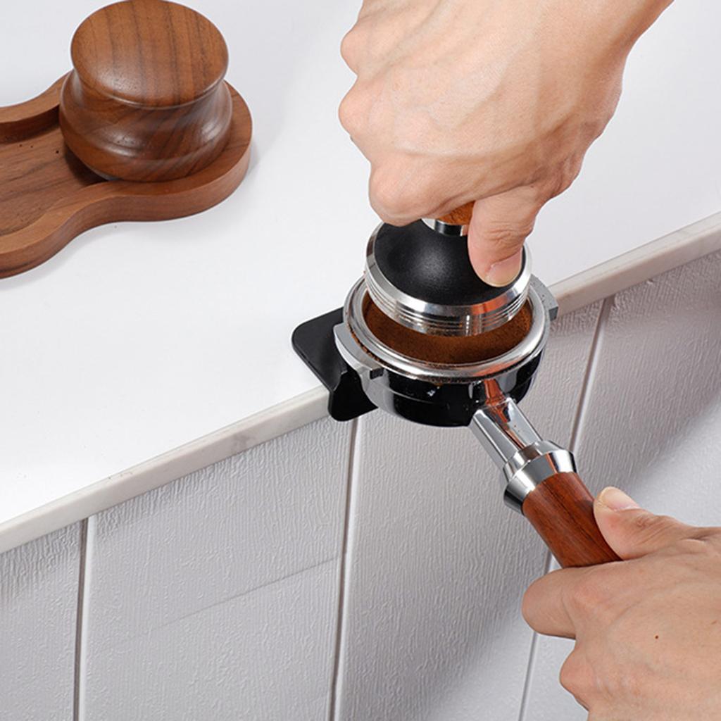 Nonslip Silicone Tamper Mat Durable Tamping Pad Silicone Coffee Pressing Powder Mats Corner Mat for Portafilters