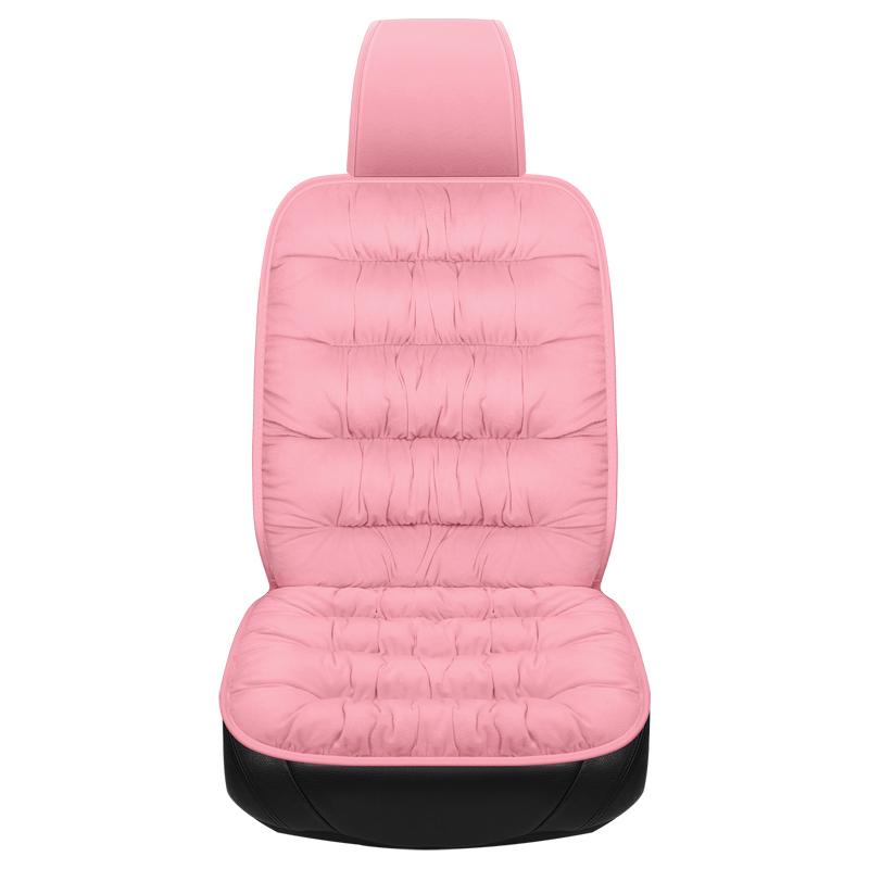 Winter Down Car Seat Cushion Split Headcap Car Front Seat Cushion Thickened and Soft Car Seat Cover